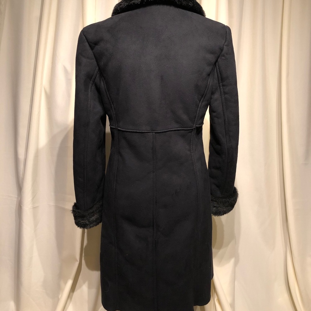 Larry Levine vintage faux fur & suede coat - Picture 5 of 7